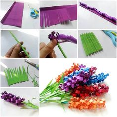 DIY Beautiful Curly Paper Flowers DIY Beautiful Curly Paper Flowers