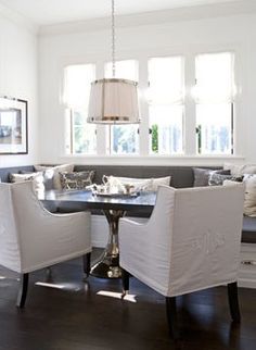banquette dining set small love the silver metal chrome white pendant lighting wood dining room table gray upholstered bench builtin banquette slipcovered chairs and 184 best dining room banquette images in 2018 lunch room kitchen banquette dining set small love the silver metal chrome white pendant lighting wood dining room table gray upholstered bench builtin banquette slipcovered chairs and 184 best dining room banquette images in 2018 lunch room kitchen