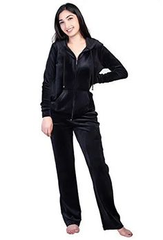 Dolcevida Womens Velour Tracksuits 2 Piece Outfits Hoodie & Sweatpants Sweatsuit Set Dolcevida Womens Velour Tracksuits 2 Piece Outfits Hoodie & Sweatpants Sweatsuit Set