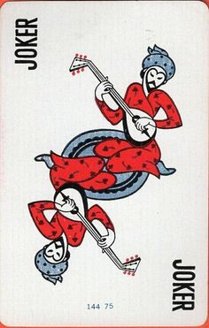 Joker Spielkarte Klassisch Joker Spielkarte Klassisch