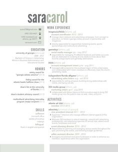 plain resumes
