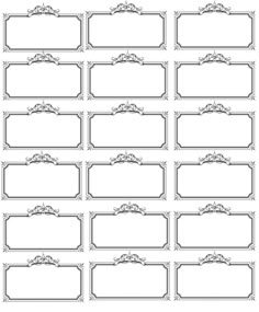 printable name cards