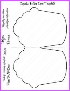 folded card templates