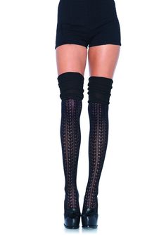 LEG AVENUE JESTER TWO TONE TIGHTS BLACK//PURPLE ONLY £1.99