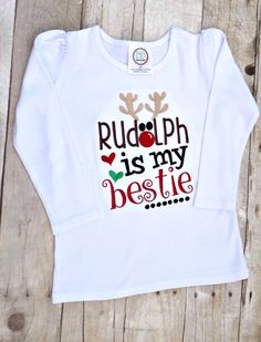 7 ate 9 Apparel Kids Nice ish Christmas Red Raglan Tee