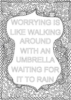Art Therapy Adult Coloring Page Sheet By ApieceofSweden