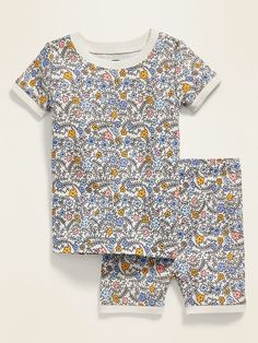 0-2Years,SO-buts Summer Infant Baby Girls Half Sleeve Floral Print Clothes Tops Jumpsuit Romper