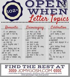 Make A Open When Letters For Your Boyfriend girlfriend When She Make A Open When Letters For Your Boyfriend girlfriend When She