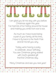 elf on the shelf goodbye letter Bing elf on the shelf goodbye letter Bing