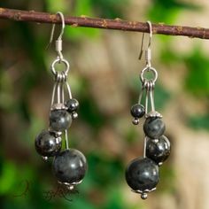 BELLE 10 mm lots de 4 paires multicolore jade perles rondes Boucles d/'oreilles Clou