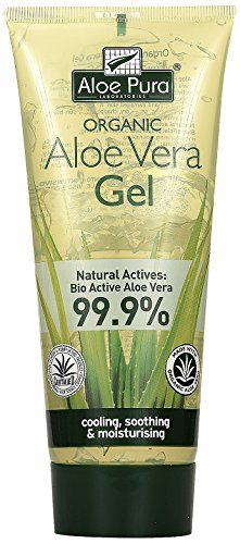 aloe pura sul viso