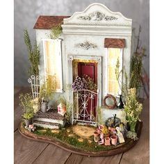 1:24 Miniature Rustic Wood Crate 2 Pieces Dollhouse Action Figures Room Box