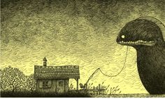 Post-it monsters by John Kenn Mortensen (© 2012 John Kenn Mortensen e Aben Maler Per gentile concessione di Elliot Edizioni) Рисунок Монстров, Искусство Ужасов, Иллюстрации Монстры, Иллюстрации Арт, Удивительные Рисунки, Художественные Рисунки, Темная Сторона, Жуткое Искусство, Темный Арт