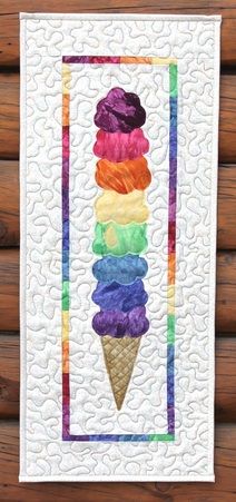 Wall Hanging Quilts tutorial: tulip time wall hanging (inspiredfabric) | tutorials Wall Hanging Quilts tutorial: tulip time wall hanging (inspiredfabric) | tutorials