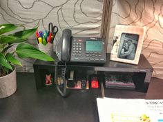18 Best Cubicle Organization Ideas Images In 2018 Work Desk Cubicle Organization Idea Use A Shelf To Maximize The Vertical E On Your Office Desk