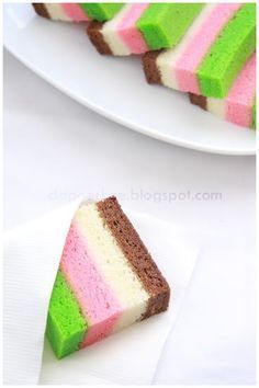 14 Best Kueh Lapis Images Asian Desserts Steamed Cake