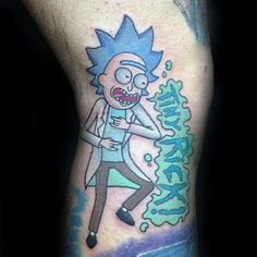 small leg rick and morty tattoos male rick and morty pinterest small leg rick and morty tattoos male rick and morty pinterest