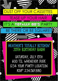 36 best 80s party