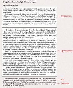 9 Ideas De Argumetacion Texto Argumentativo Tipos De Texto Comentario De Texto