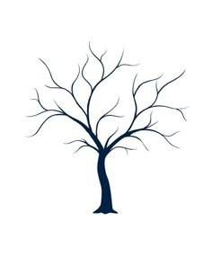 print this free tree template from the imaginationbox to create your