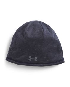 $27.99 Men/'s Under armour black graphic pom-pom beanie w1