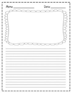 137 best wonderful writing images writing teaching elementary writing template