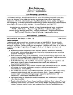 10 best best project manager resume templates samples images on