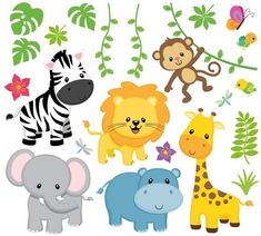 Playful Animados Dinosaurios Coloridas Calcomanías de Pared Calcomanía Decoración para cuarto de niños PPG