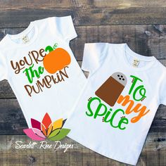 inktastic Thanksgiving Sassy Lil Pumpkin with Fall Leaves Toddler T-Shirt