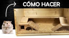 Trixie Plana de Madera Tortuga Conejo Cobaya Hámster Mascota Hideaway Casa