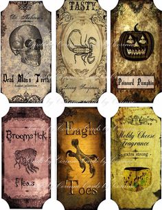 PRINTABLE Potion Labels...#2 | Free Printable Halloween Decorations | Pinterest | Potion labels ...