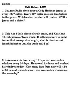 Spring math worksheets 7th grade word problems