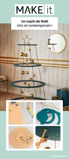 Diy Déco, Bricolage Noel, Diy Enfant, Noel Diy, Diy Decor