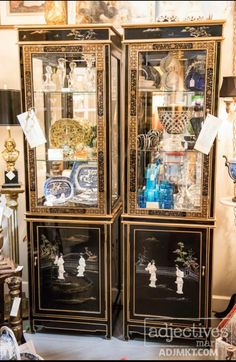 Hand Painted Chinese Lacquer Curio Cabinet Furniture Et Al Hand Painted Chinese Lacquer Curio Cabinet Furniture Et Al Pinterest And Oriental