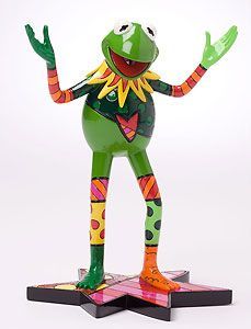 KERMIT THE FROG NECKTIE NEW TIE MUPPETS SESAME STREET NOT EASY BEEING GREEN SONG