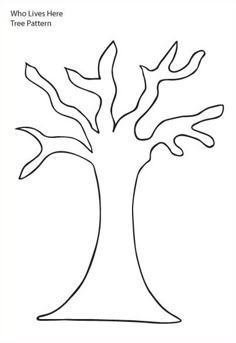 Printable Tree Trunk Here Is The Outline If Anyone Wants To 5 Best Images Of Tree Trunk Pattern Printable Coloring Page Template And Free