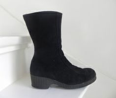 De 90+ beste afbeeldingen van Vintage boots laarzen bottes Vintage Arizona lams bont sleehak laarzen boots (1769