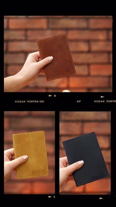 Cat Sit Flowers Spotted Leather Passport Holder Cover Case Travel One Pocket