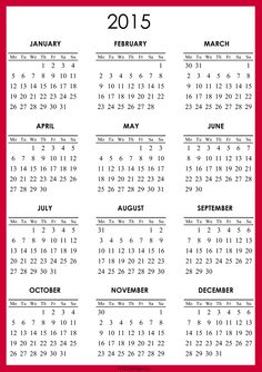 14 best calendar 2015 images tags calendar day planners calendar 2015 printable