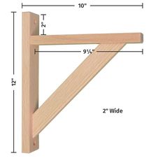 diy wooden shelf brackets easy inexpensive and lovely way to hang