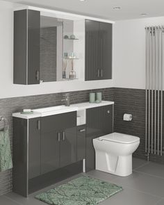 The 11 Best Atlanta Original Ed Images On Pinterest Bath Make A Statement With Our Novara Furniture Which Has An Anthracite Grey Colour For Striking Look Reflective Finish So Although The