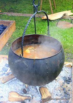 65 Best Meval Cookery Images On Pinterest Recipes Iron Viking Soup Pot Over Open Flame Fire Cooking Age Cauldron