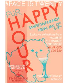 happy hour invite wording samples