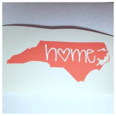 CAROLINA GIRL Sticker Cute Vinyl Decal North South East Coast Car Truck Woman SC