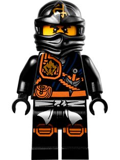 Lego Ninjago cole black ninja minifigure 70747 new 2015 ZUKIN