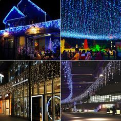LAIMAIK AC110V ou 220V Vacances Éclairage LED Fée Star Rideau Chaîne ... LAIMAIK AC110V ou 220V Vacances Éclairage LED Fée Star Rideau Chaîne ...
