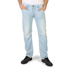 DIESEL Buster 0841h Jeans Uomo Pantaloni Regular Slim Tapered