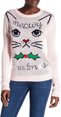 ten sixty sherman meowy christmas pullover sweater christmas sweater fashions im an - White Christmas Sweater ten sixty sherman meowy christmas pullover sweater christmas sweater fashions im an - White Christmas Sweater
