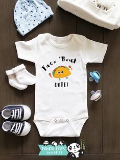 Baby gifts for baby shower for boys or girls Baby shower gift funny baby gift bring my dad tacos baby socks or bring my mom tacos