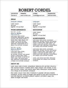 How To Make A Resume In Microsoft Word Endearing Free Resume Download Simple Resume 12 Microsoft Word Format . How To Make A Resume In Microsoft Word Glamorous Free Resume Download Simple Resume 12 Microsoft Word Format .